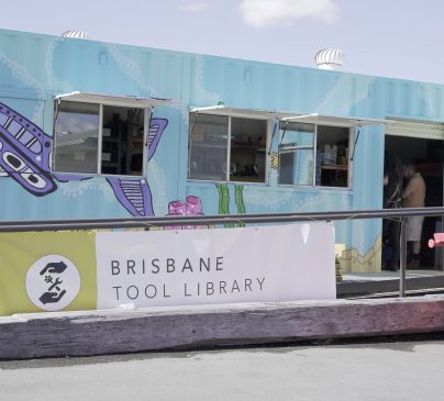 Exterior view of the Brisbane Tool Library.