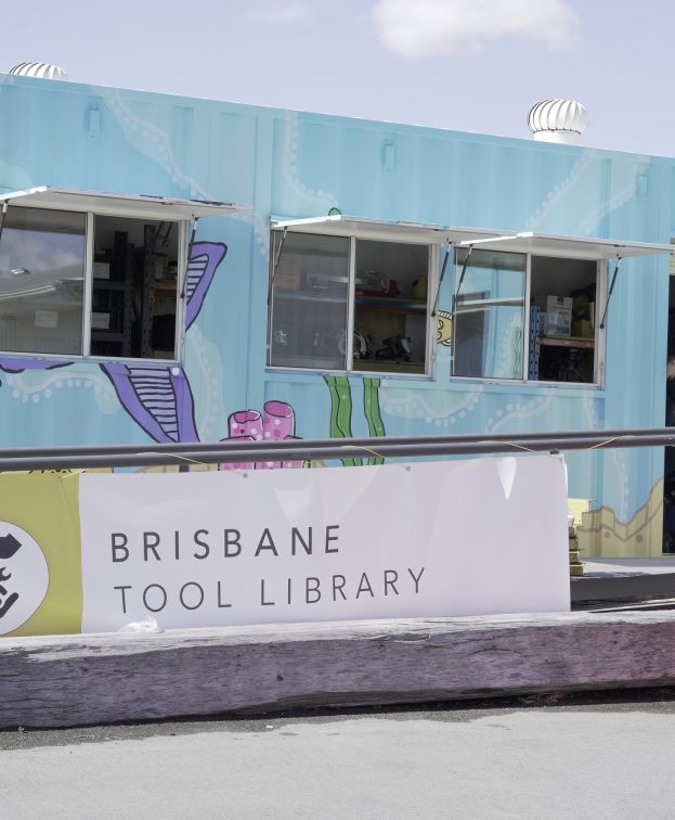 Exterior view of the Brisbane Tool Library.