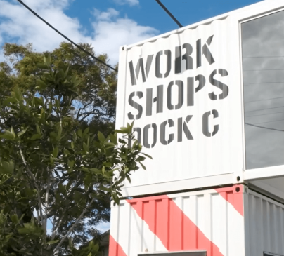 Exterior view of Workshops Dock C