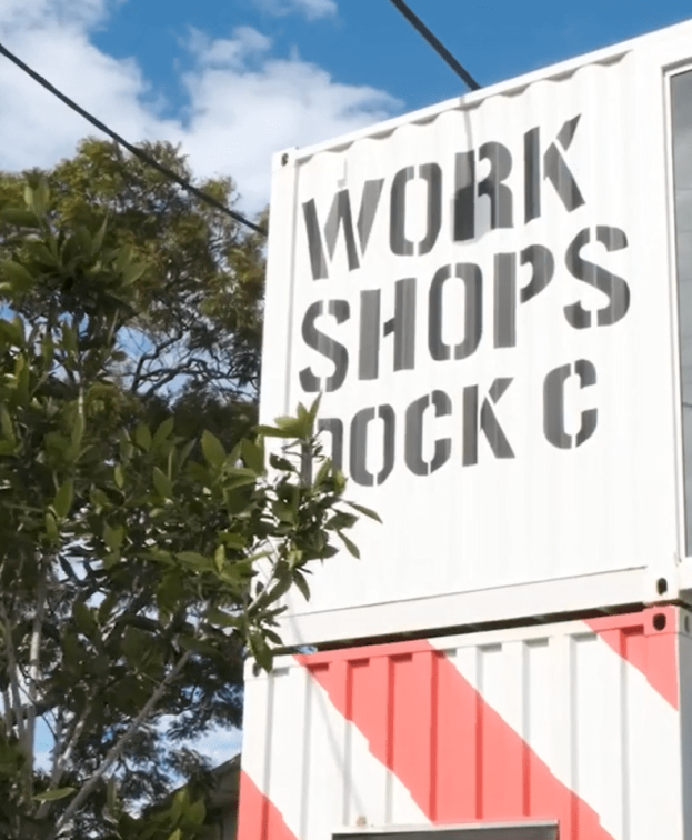 Exterior view of Workshops Dock C